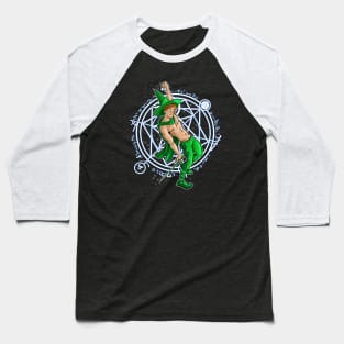 Witch Boy Jade Baseball T-Shirt